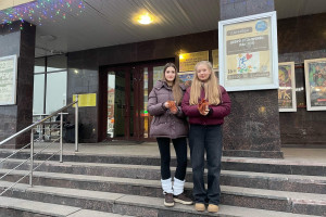 Ко Дню Неизвестного Солдата активисты ВЦ «Молодежный клуб Аль-Таир» провели акцию «Георгиевская ленточка»